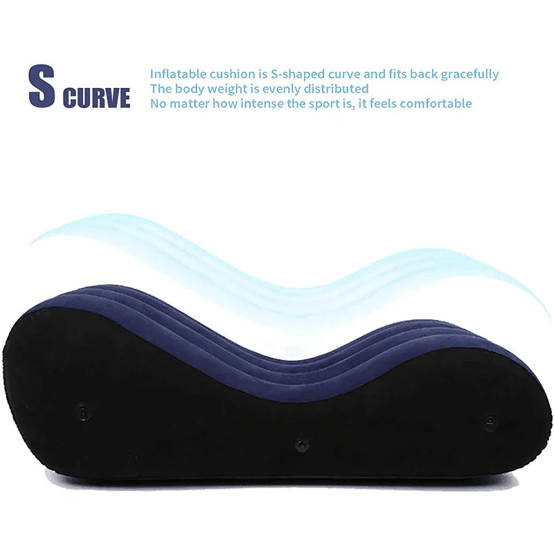 Folding Living Room Chairs Inflatable Sofa-1