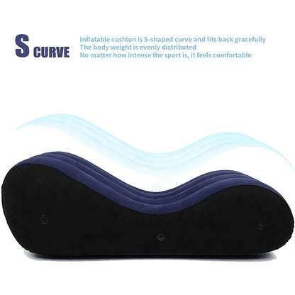 Folding Living Room Chairs Inflatable Sofa-1