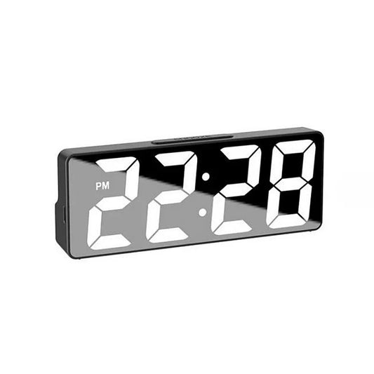 Voice Control Digital Alarm Clock – LED Display-0